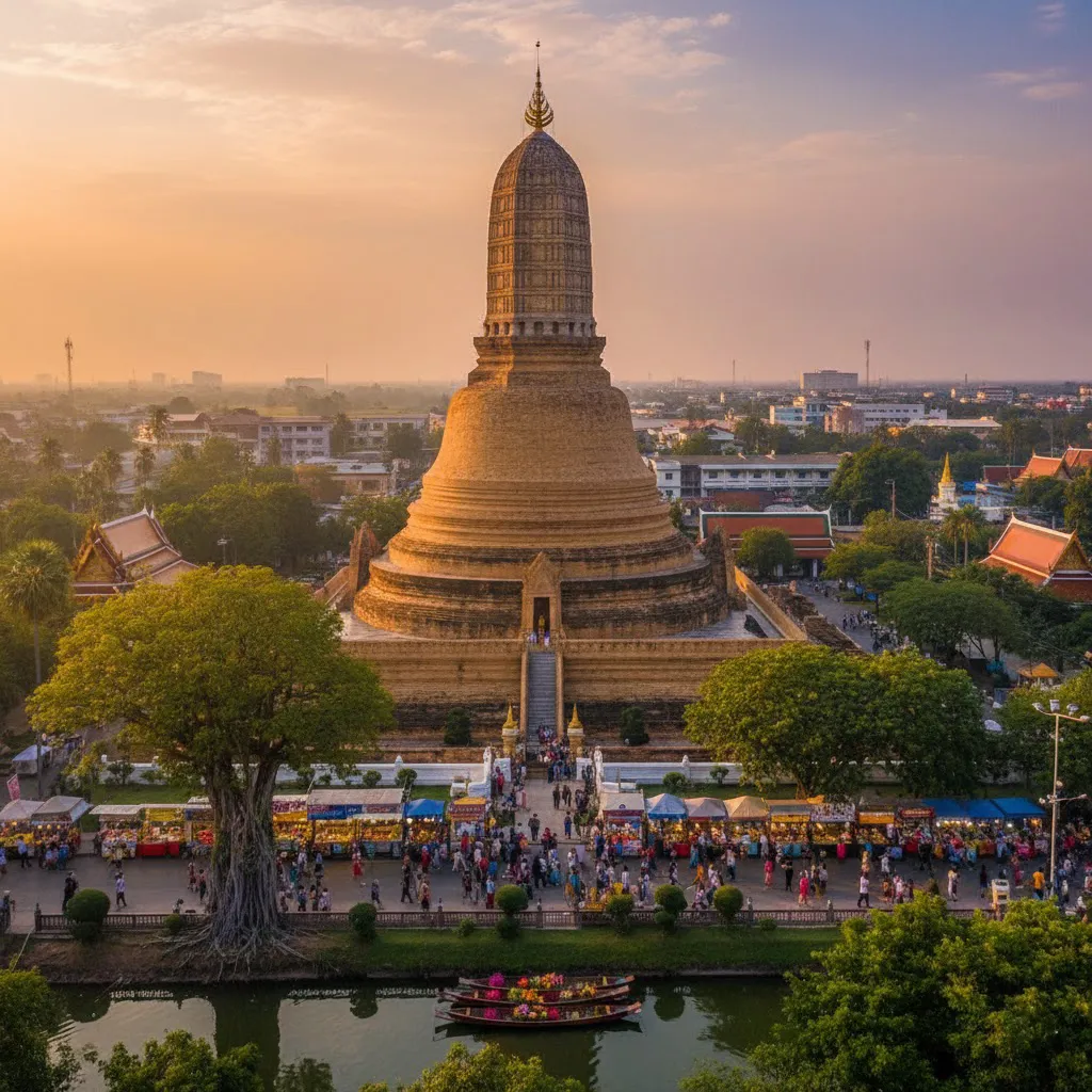 นครปฐม จุดเช็คอินน่าเที่ยว แวะชิล ถ่ายรูปสวย ประจำปี 2025