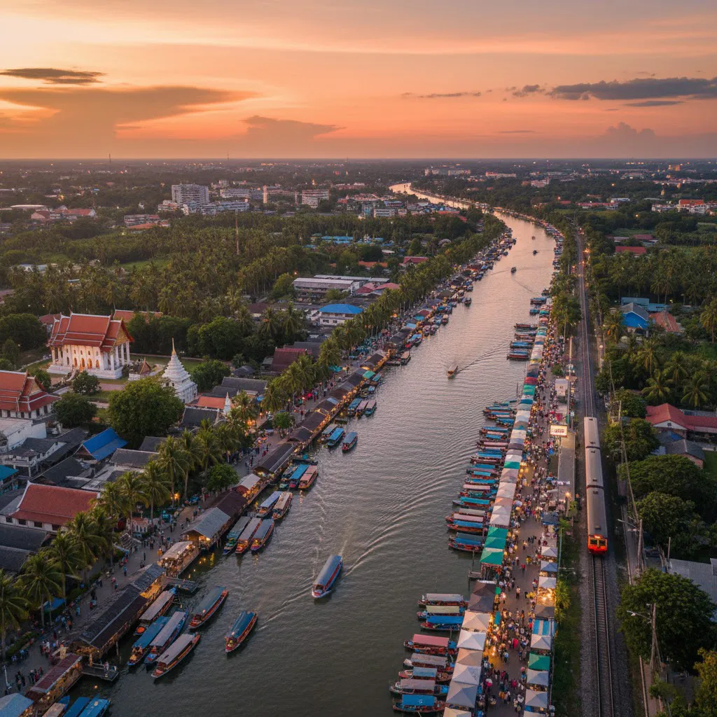 สมุทรสงคราม เสน่ห์ริมน้ำ ที่คุณต้องมาสัมผัส